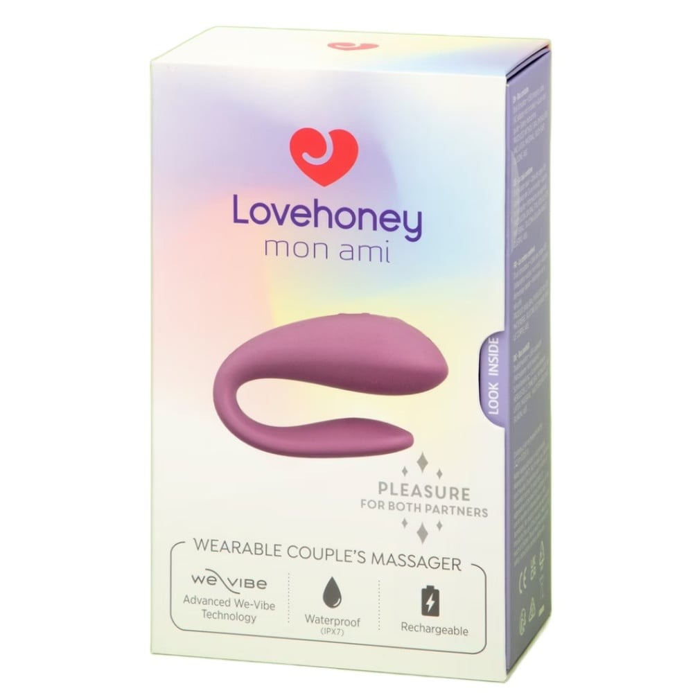 Вібратор для пар Lovehoney Mon Ami, фіолетовий - Зображення 5
