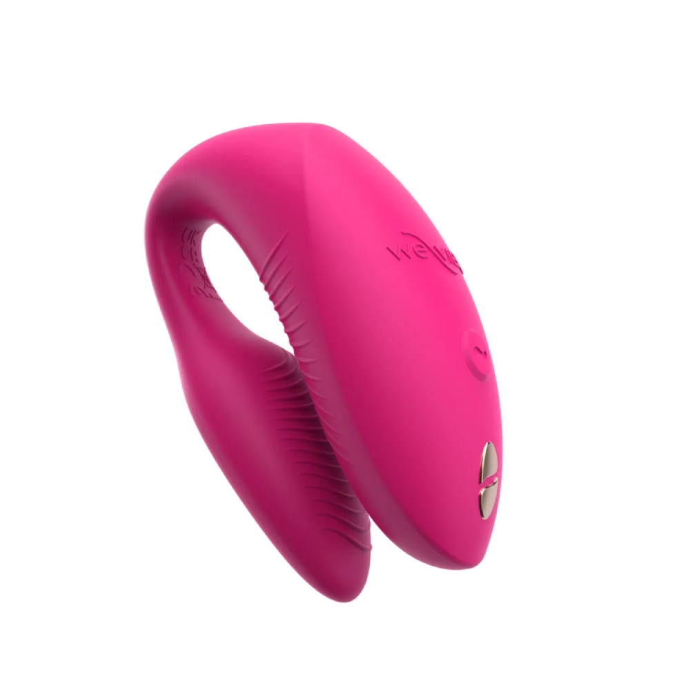 Вібратор для пар We-Vibe Chorus Pro Electric Pink з пультом і додатком, рожевий - Зображення 3