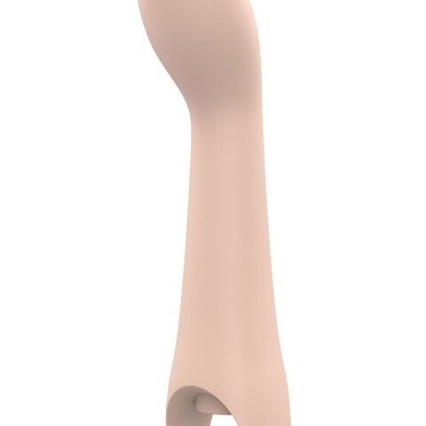 Вібратор Dream Toys Nude Ivy для точки G, бежевий