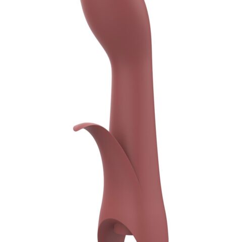 Вібратор Dream Toys Nude Sierra для точки G, коричневий