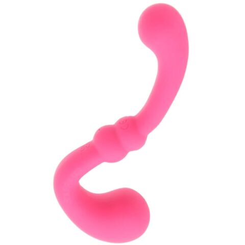 Вібратор двосторонній CalExotics Pretty Little Wands рожевий