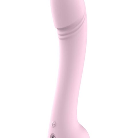 Класичний вібратор для стимуляції точки G Dream Toys Amour Lea, рожевий