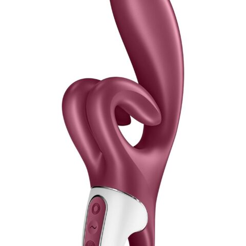 Вібратор кролик з трьома потужними двигунами Satisfyer Touch me для стимуляції клітора та статевих губ