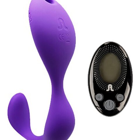 Вібратор в трусики Adrien Lastic Mr.Hook фіолетовий