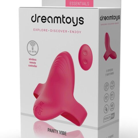 Вібратор у трусики з пультом керування Dream Toys Essentials Panty Vibe, рожевий