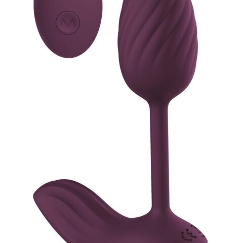 Віброяйце гнучке з пультом керування Dream Toys Essentials, фіолетовий