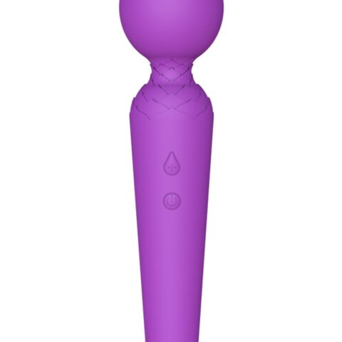 Вібромасажер мікрофон Power Wand, фіолетовий
