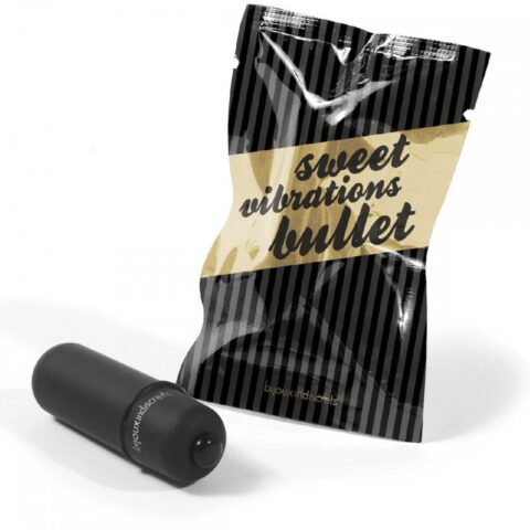 Вібропуля Bijoux Indiscrets Sweet Vibrations Bullet для зовнішньої стимуляції, чорна, 5 см
