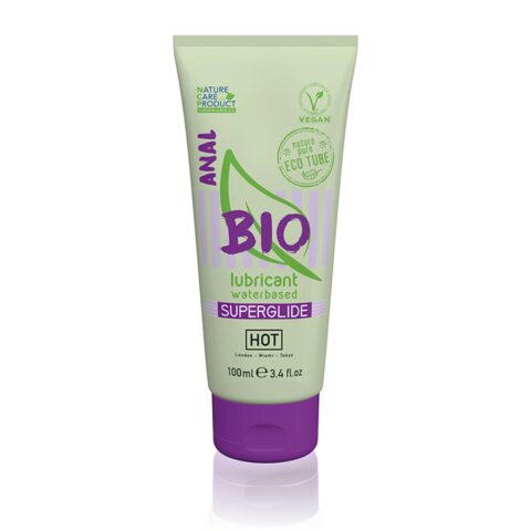 Анальний лубрикант на водній основі Hot Bio lubricant Superglide Anal, 100 мл