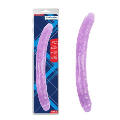 Фалоімітатор двосторонній Chisa Hi-Rubber *