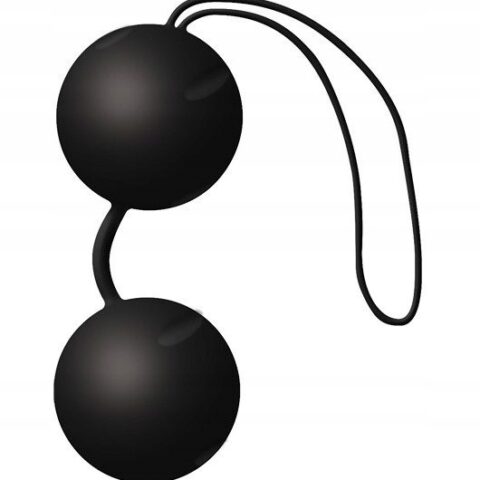 Кульки вагінальні на зчіпці з петлею Joy Division Joyballs чорні
