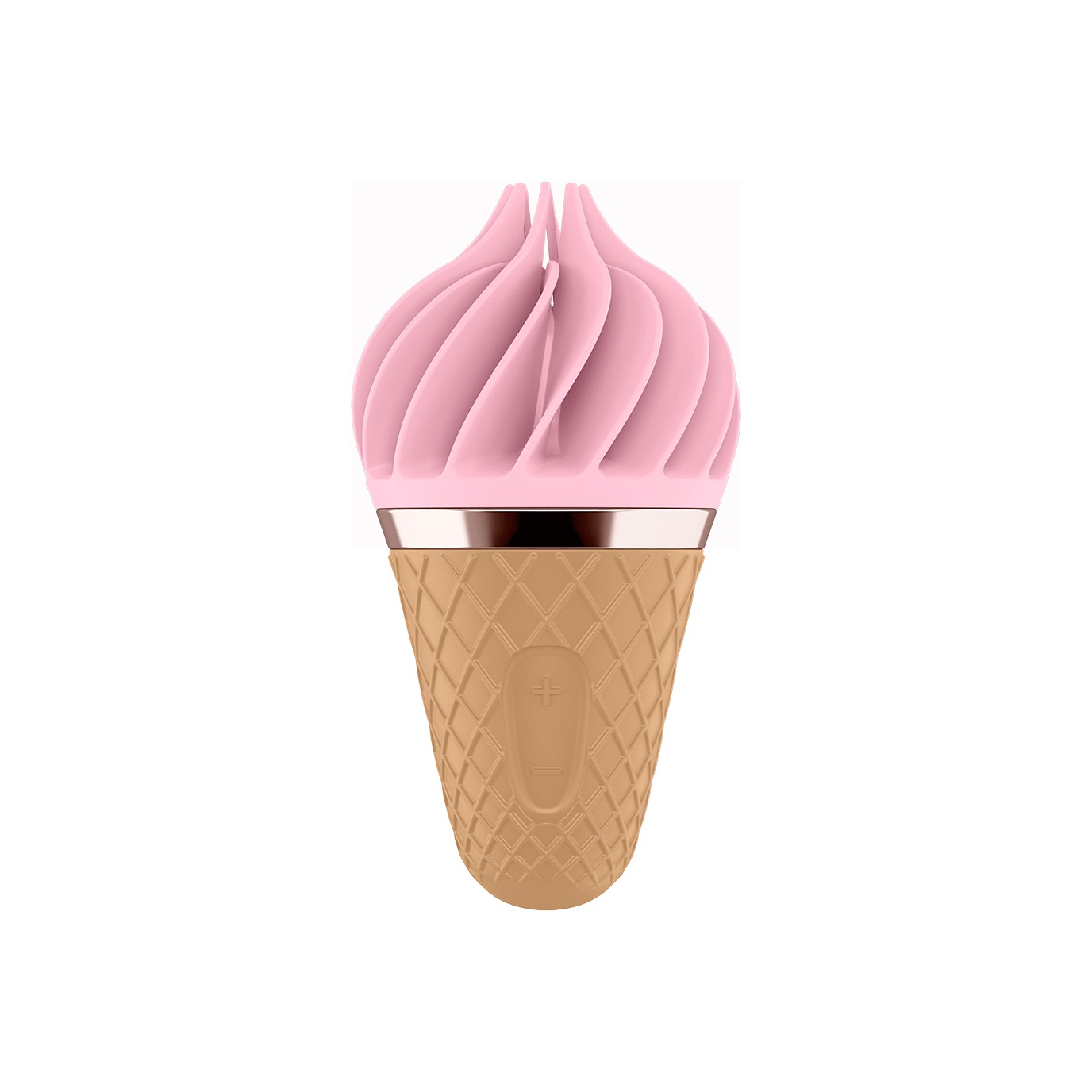 Вібростимулятор для клітора у вигляді Морозива Satisfyer Layons Sweet Temptation, рожевий - Зображення 3