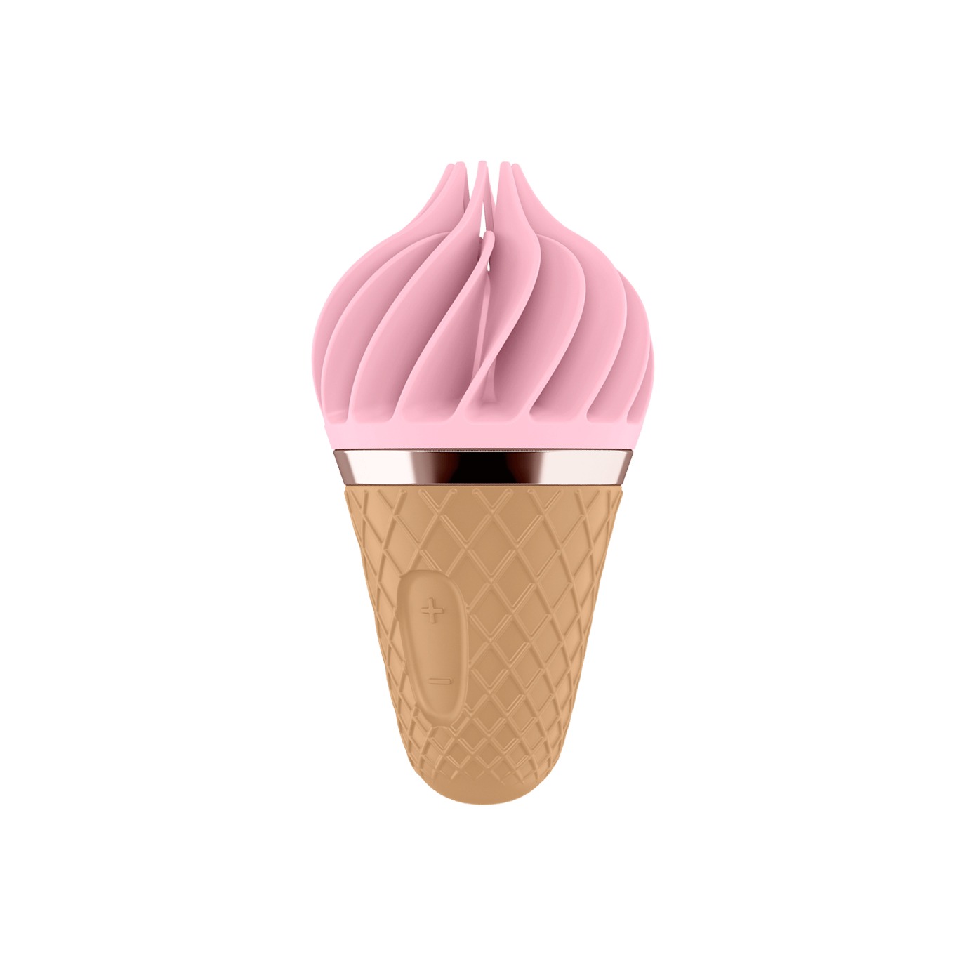 Вібростимулятор для клітора у вигляді Морозива Satisfyer Layons Sweet Temptation, рожевий - Зображення 2