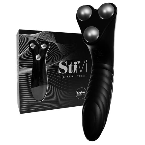 Вібратор для пар StiVi - The Real Threat Partner Vibrator - Black