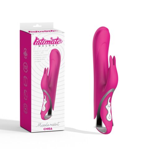 Вібратор кролик із обертанням Chisa Intimate Melody Missile Rabit, рожевий