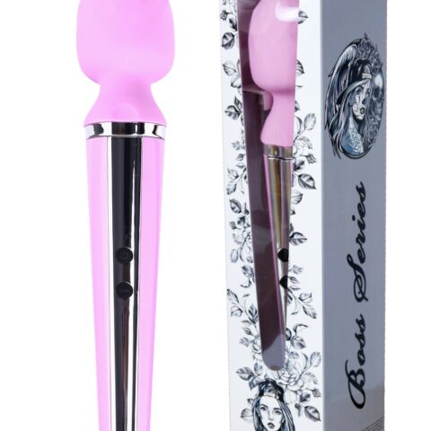 Вібро-мікрофон Massager Genius USB Розовий 10 Function